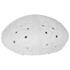 Fabrique de Styles Lampes À Poser>Lampe en porcelaine h12cm - Galet Blanc