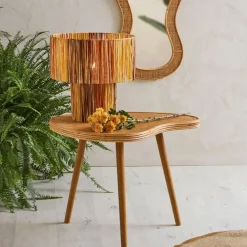 Fabrique de Styles Lampes À Poser>Lampe en raphia H40cm non électrifiée - Seguia Multicolore