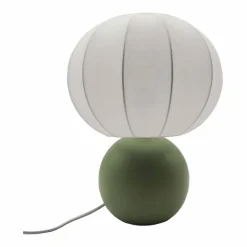Fabrique de Styles Lampes À Poser>Lampe en terre cuite et coton h33cm Thym