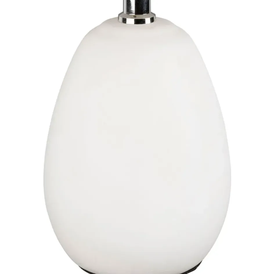 Fabrique de Styles Lampes À Poser>Lampe en terrecuite h33cm - Funny Blanc
