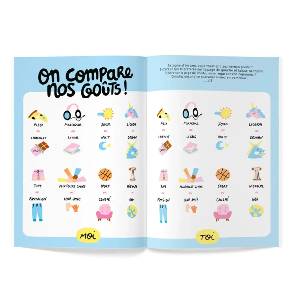 Fabrique de Styles Jouets>Livre a remplir gang de filles Multicolore