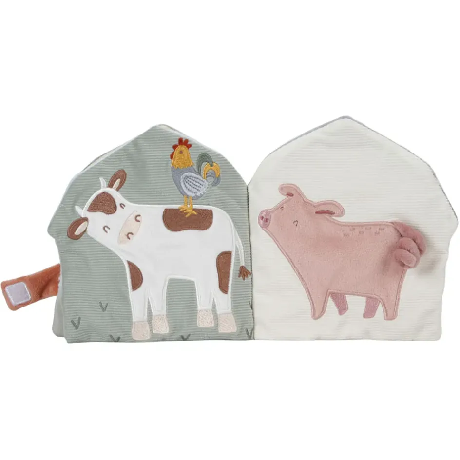 Fabrique de Styles Jouets>Livre d'activité en tissu - Little Farm Multicolore