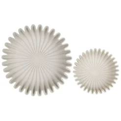 Fabrique de Styles Petits Objets Déco>Lot de 2 coupes en résine écru - Romancero Ecru