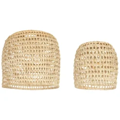 Fabrique de Styles Suspensions>Lot de 2 suspensions en rotin non électrifiée - Hera Naturel