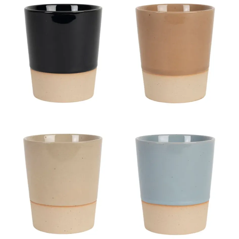 Fabrique de Styles Tasses Et Mugs>Lot de 4 tasses 27cl - Ekume Multicolore