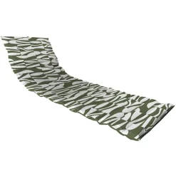 Fabrique de Styles Bains De Soleil, Chiliennes|Jardin>Matelas extérieur en coton 174x60cm - Convexe Vert