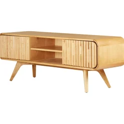 Fabrique de Styles Meubles Tv>Meuble TV en chêne naturel L165cm - Sublime Miel