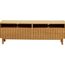 Fabrique de Styles Meubles Tv>Meuble tv en chêne 150x50cm - Paulo Naturel