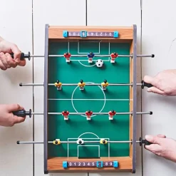 Fabrique de Styles Jeux>Mini baby foot de table Marron