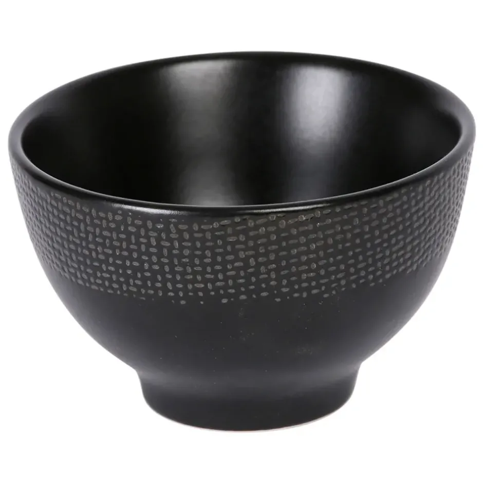 Fabrique de Styles Bols Et Coupelles>Mini bol en grès d9.5cm - vesuvio Noir