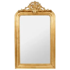 Fabrique de Styles Miroirs>Miroir baroque en bois - Féerie Doré