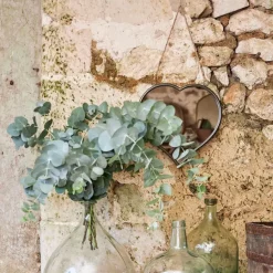 Fabrique de Styles Miroirs>Miroir cœur en fer et miroir - Cœur Gris