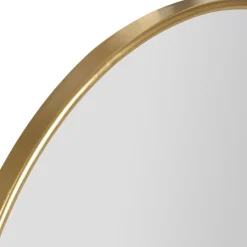 Fabrique de Styles Miroirs>Miroir en fer d70cm - Arlequin Doré