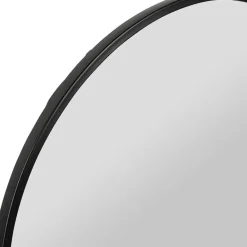 Fabrique de Styles Miroirs>Miroir en fer 61xh91.5cm - Badria Noir