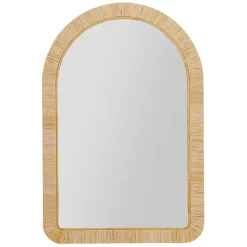 Fabrique de Styles Miroirs>Miroir en rotin 60.5x90.5cm - Rotin Naturel