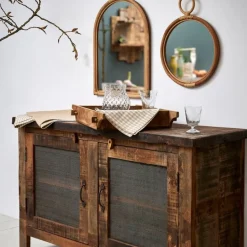 Fabrique de Styles Miroirs>Miroir en rotin 40xh53cm - Mirage Naturel