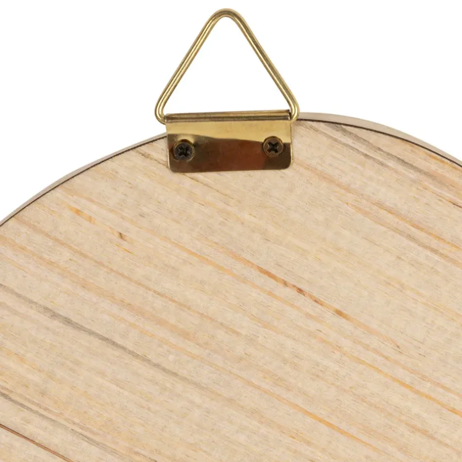 Fabrique de Styles Miroirs>Miroir nuage en rotin 40x25cm Naturel