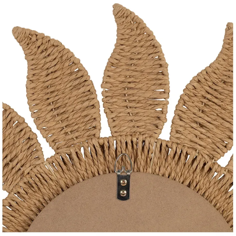 Fabrique de Styles Miroirs>Miroir rond en corde d60cm - Allegra Naturel