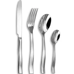 Fabrique de Styles Ménagères>Ménagère 24 pièces en argent - ola Inox