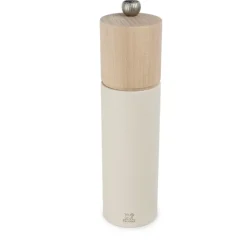 Fabrique de Styles Salières Et Poivrières>Moulin à sel plume h21.5cm - Boreal Blanc