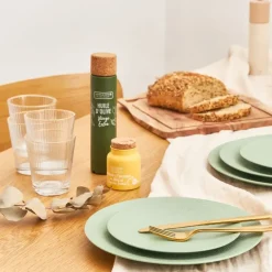 Fabrique de Styles Condiments Et Épices>Moutarde à l'ancienne au miel et aux oignons fumés au bois de hêtre Jaune