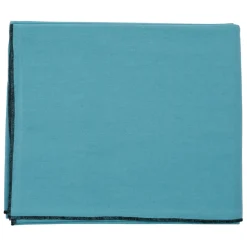 Fabrique de Styles Nappes>Nappe corino 160x160cm coton lavé 170g/m2 Turquoise
