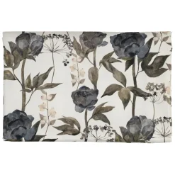 Fabrique de Styles Nappes>Nappe en coton gris vert 160x160cm - Rose noire Gris, Vert