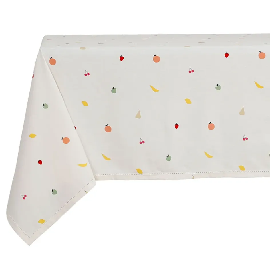 Fabrique de Styles Nappes>Nappe en coton 250x145cm - Les Fruits Multicolore