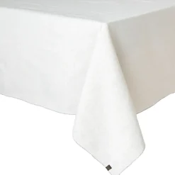 Fabrique de Styles Nappes>Nappe en lin et coton 160x250cm - Zilia Blanc