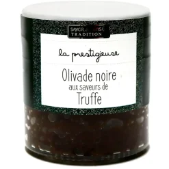 Fabrique de Styles Conserverie>Olivade noire aux brisures de truffe noire