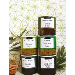 Fabrique de Styles Conserverie>Olivade noire aux brisures de truffe noire