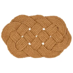Fabrique de Styles Paillassons>Paillasson tresse en coco 75x45cm - Tresse Naturel