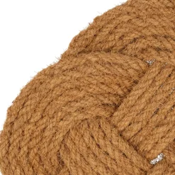 Fabrique de Styles Paillassons>Paillasson tresse en coco 75x45cm - Tresse Naturel