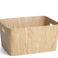 Fabrique de Styles Rangements Salle De Bain>Panier en bois 40.6x30.5xh20.3cm Naturel