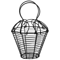 Fabrique de Styles Paniers Et Corbeilles>Panier en fer d20cm - Reserve Noir