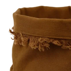 Fabrique de Styles Paniers Et Corbeilles>Panière à pain en coton d18cm - Nalia Tabac