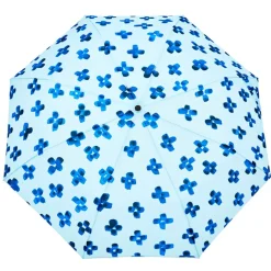 Fabrique de Styles Accessoires Mode>Parapluie compact manche tête de canard floral rain Bleu