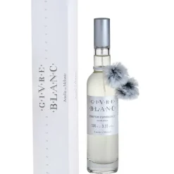 Fabrique de Styles Brumes Et Parfums>Parfum d'ambiance bergamote, rose, héliotrope 100ml - Givre blanc Blanc, Gris
