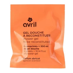 Fabrique de Styles Savon Solide>Pastille gel douche à reconstituer 300ml parfum Abricot