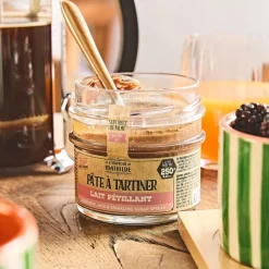 Fabrique de Styles Chocolats Et Confiseries>Pate à tartiner lait pétillant 250g Marron