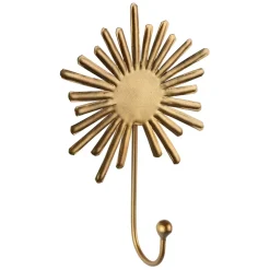Fabrique de Styles Patères>Patere soleil en fer - Heolio Doré