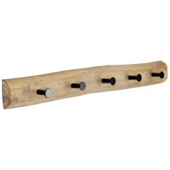 Fabrique de Styles Patères>Patère 5 crochets en bois - Chalet Naturel
