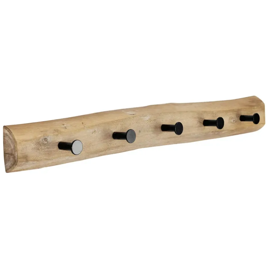 Fabrique de Styles Patères>Patère 5 crochets en bois - Chalet Naturel