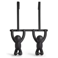 Fabrique de Styles Patères>Patère porte buddy bonhomme Noir