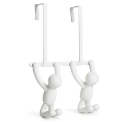 Fabrique de Styles Patères>Patère porte buddy bonhomm blc Blanc