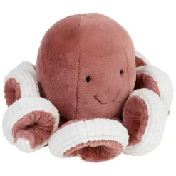 Fabrique de Styles Doudous Et Peluches>Peluche poulpe en tissu Corail