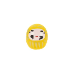 Fabrique de Styles Méditation Et Yoga>Petit daruma prospérité Jaune