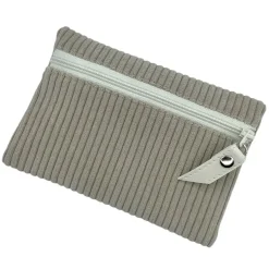 Fabrique de Styles Pochettes Et Housses>Petite pochette en velours Taupe