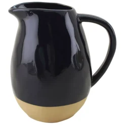 Fabrique de Styles Carafes Et Pichets>Pichet en grès 1.9L - Jade Bleu Marine