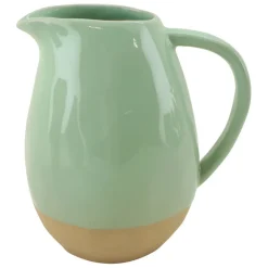 Fabrique de Styles Carafes Et Pichets>Pichet en grès 1.9L - Jade Vert d'eau